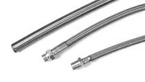 Tubi in PTFE con treccia