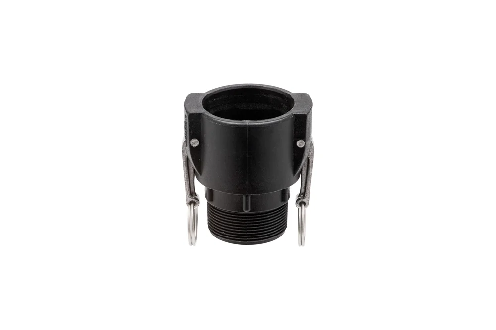 Presa raccordo CAMLOCK B con filetto maschio, polipropilene