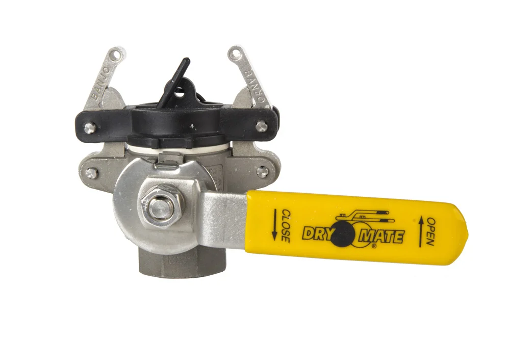 Spina di connessione DRY-MATE a taglio secco con filettatura interna, acciaio inox