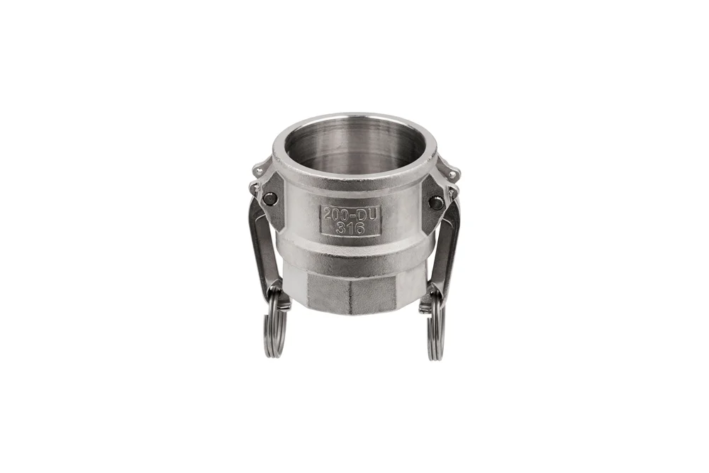 Presa raccordo CAMLOCK DU con filetto femmina, acciaio inox