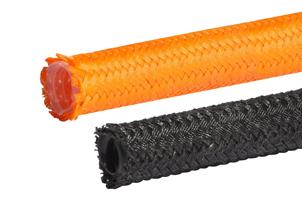 Tubo in Teflon con treccia in polipropilene HYPERLINE V (VISIFLON)