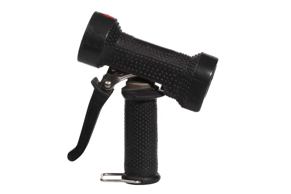 Pistola acqua, acciaio inox, AKBO HEAVY DUTY BIG FLOW, nera
