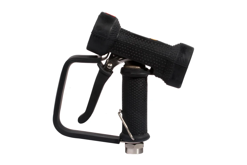 Pistola acqua con archetto di protezione grilletto, acciaio inox, AKBO HEAVY DUTY, ATEX, nera