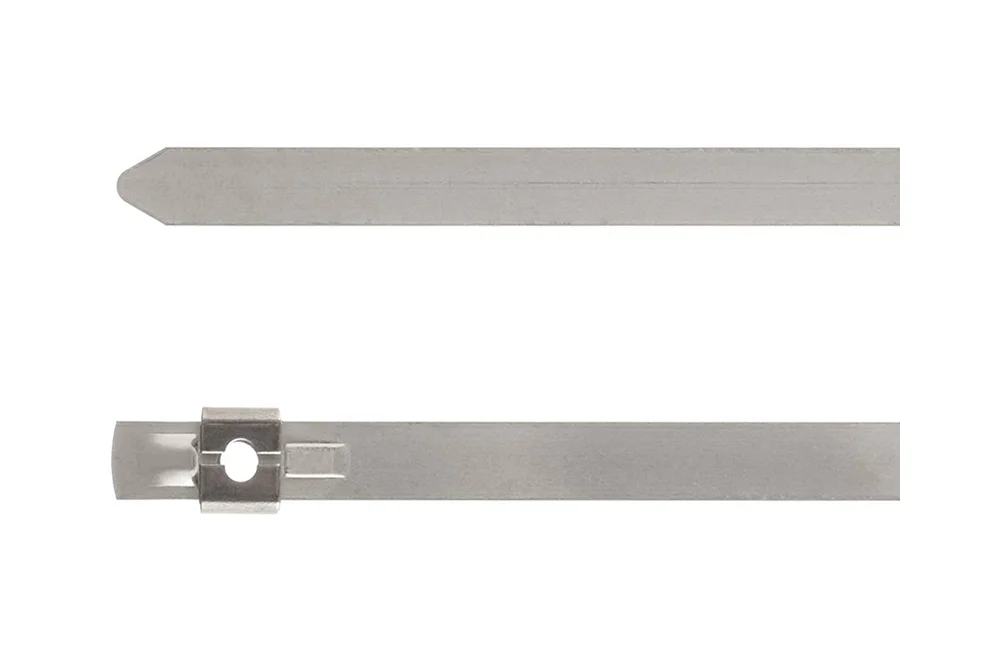 Nastro per etichette informative del sistema Band-It® Tie-Lok®, acciaio AISI 316.