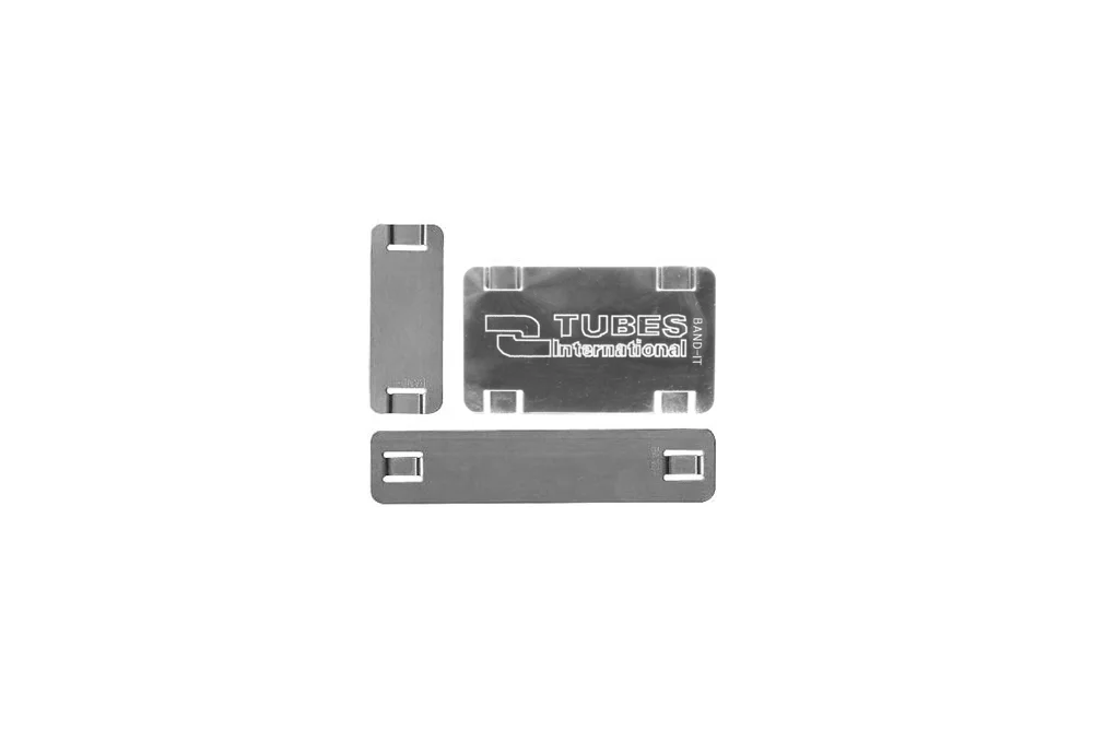 Targhetta informativa Band-It® Tie-Lok®, acciaio AISI 304