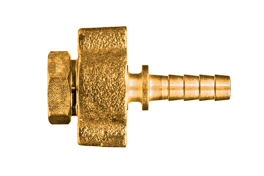 Terminale per tubo vapore con GW NPT, ottone GF BOSS