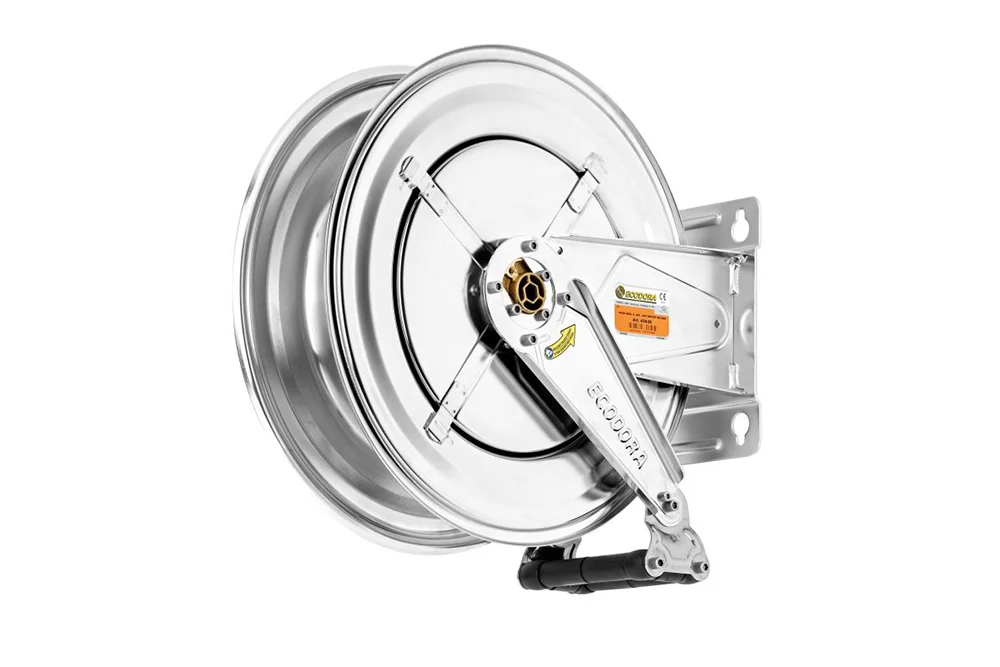 Avvolgitubo automatico ECODORA E-354, acciaio inox