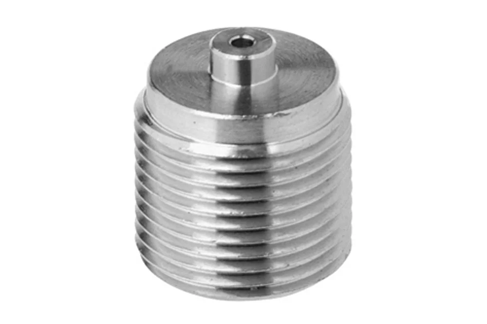 Nipplo riduttore manometrico, acciaio inox, tipo RDN