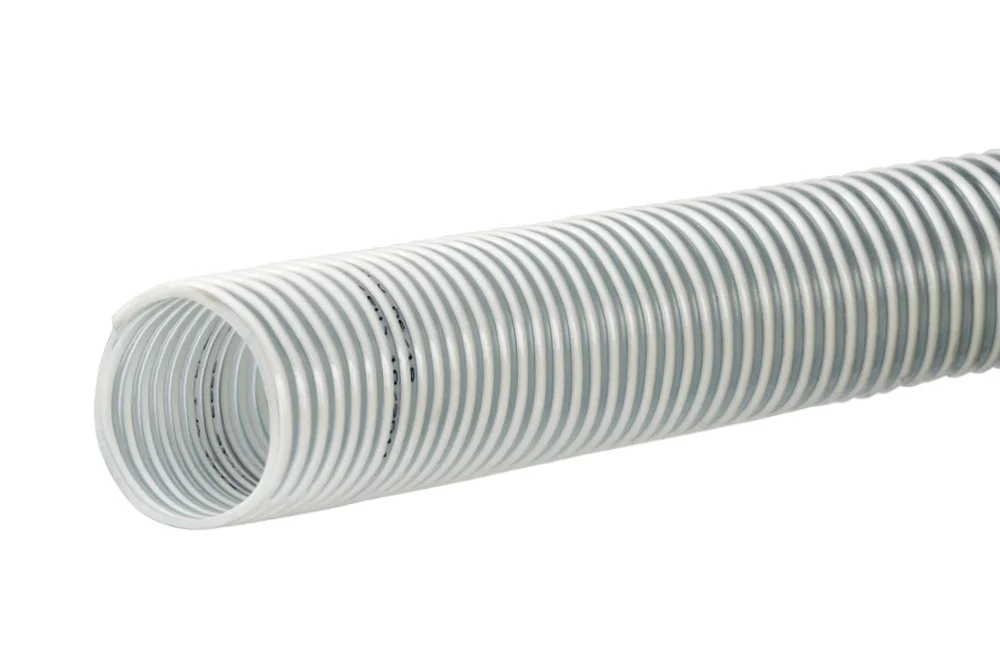 Tubo in PVC per alimenti rinforzato con spirale in PVC rigido ALIFLEX