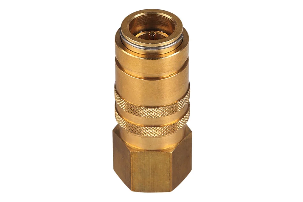 Presa DN 13 per innesto rapido con filetto femmina, serie TST 190, ottone