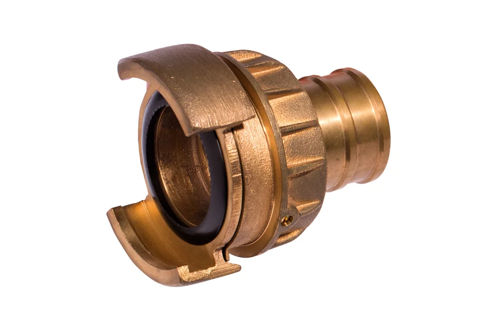 Raccordo NOR con terminale portagomma, bronzo