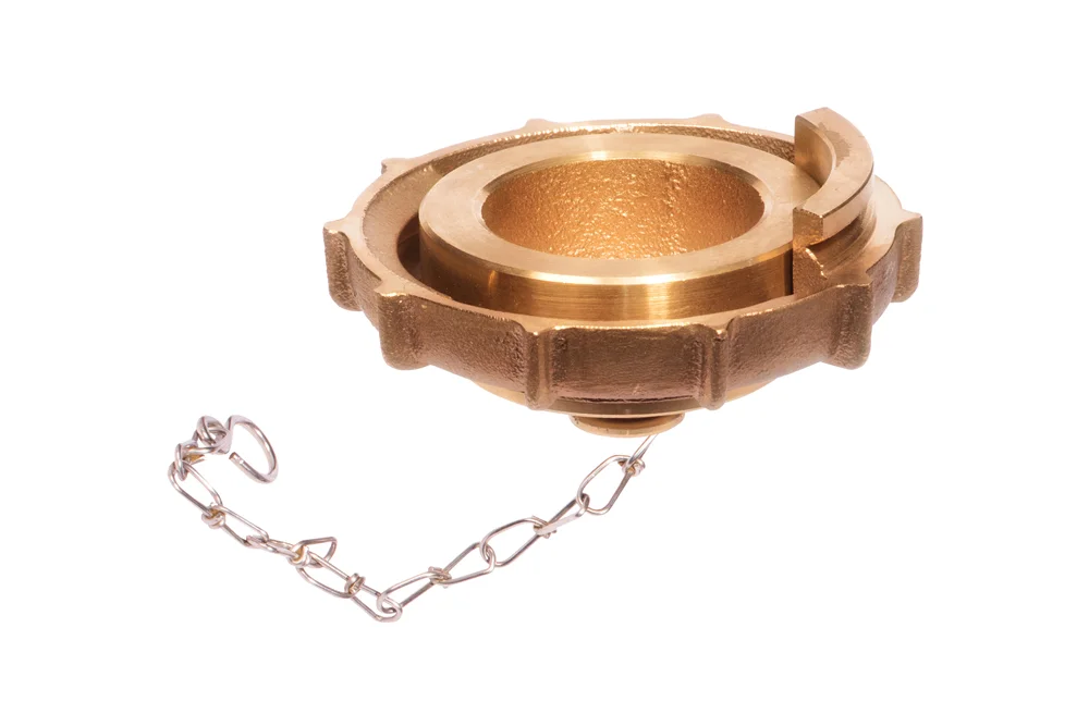 Tappo per raccordo SMS con catena, bronzo