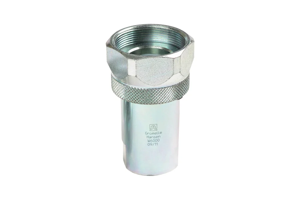 Innesto rapido avvitato, presa con filettatura interna BSP in acciaio zincato, W-6000