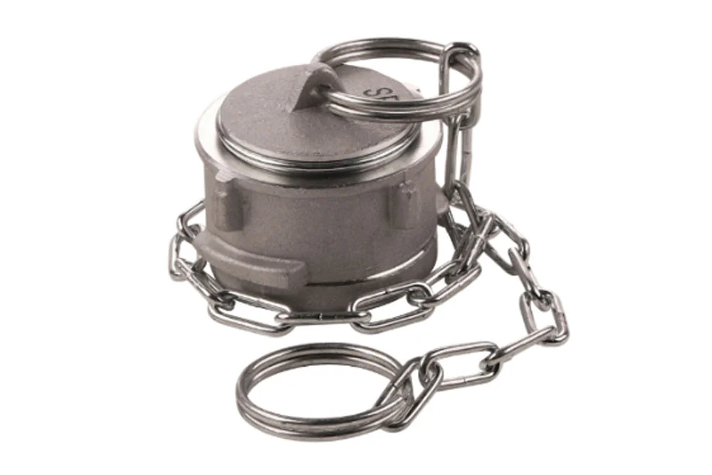Tappo per raccordo GUILLEMIN con catena, alluminio