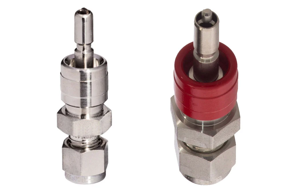 Spina rapida QC-LOK® con attacco per tubo, acciaio inox, tipo QC4