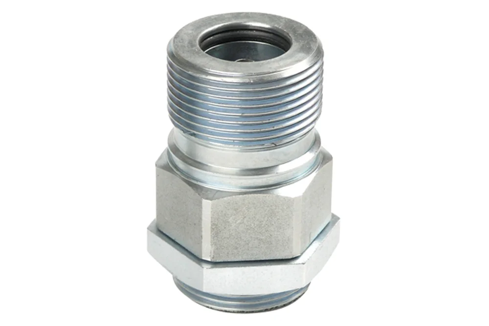 Presa avvitata per innesto rapido (3/4" ÷ 1") in acciaio zincato, tipo TC