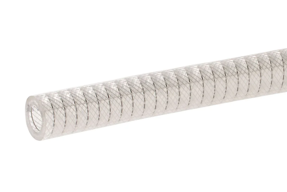 Tubo in TPE con treccia e spirale in acciaio per sostanze alimentari, farmaceutiche e cosmetiche PHARMASTEEL PRESS