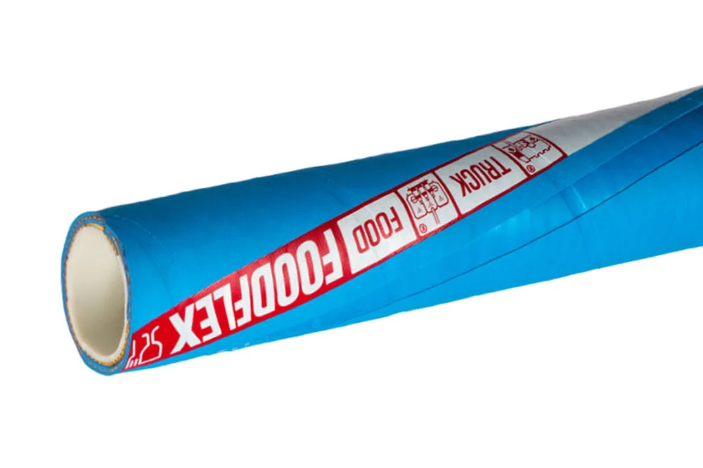 Tubo flessibile FOODFLEX® per mandata e travaso latte, flessibile ed elastico.