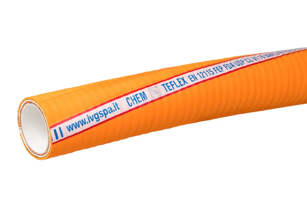 Tubo TEFLEX per prodotti chimici altamente aggressivi