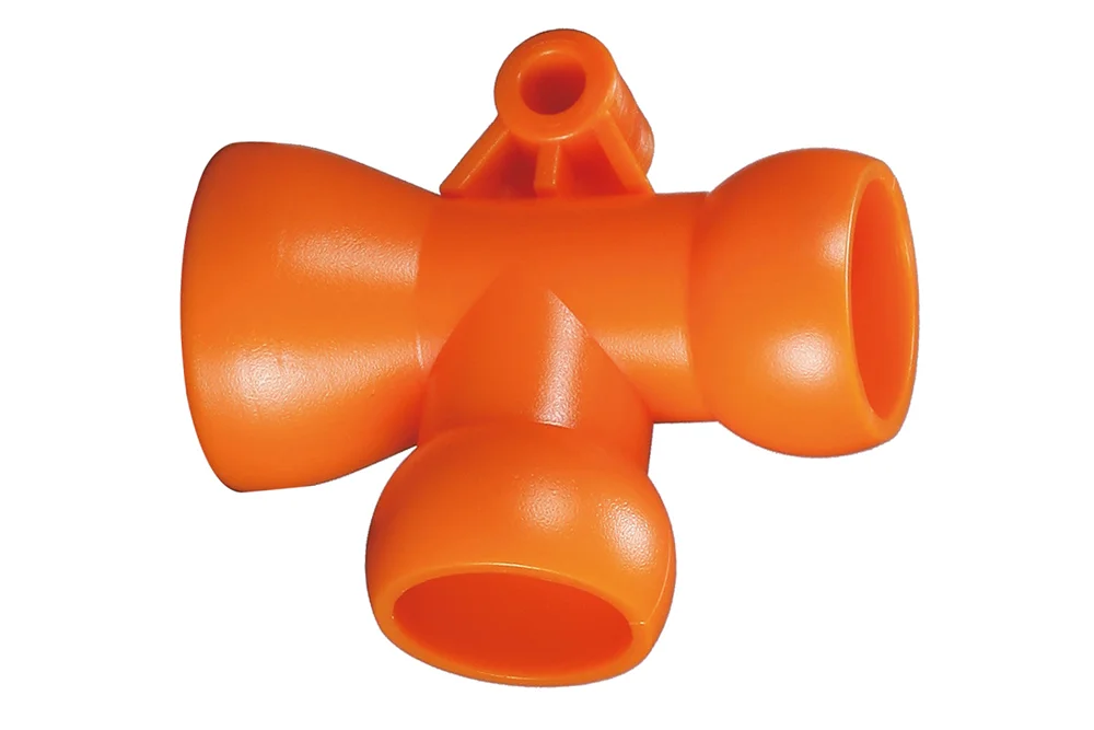 Raccordo a T per sistema di distribuzione del liquido refrigerante, sistema 1/2", JETON