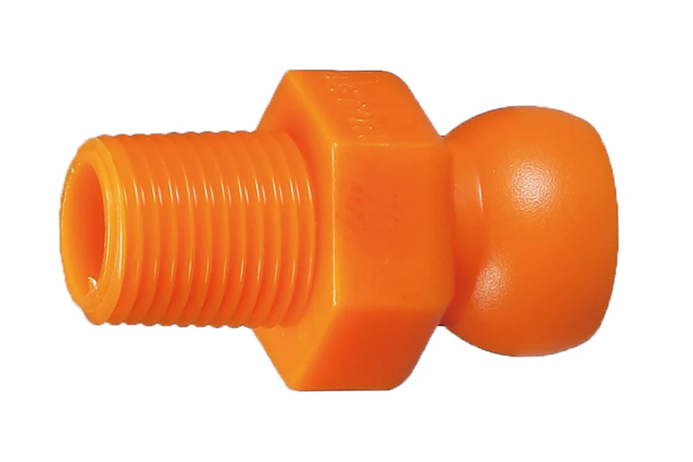 Raccordo per refrigerante con filettatura esterna NPT, sistema 1/4", JETON