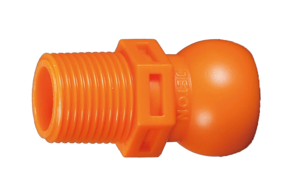 Raccordo per refrigerante con filettatura maschio NPT, sistema 1/2", JETON
