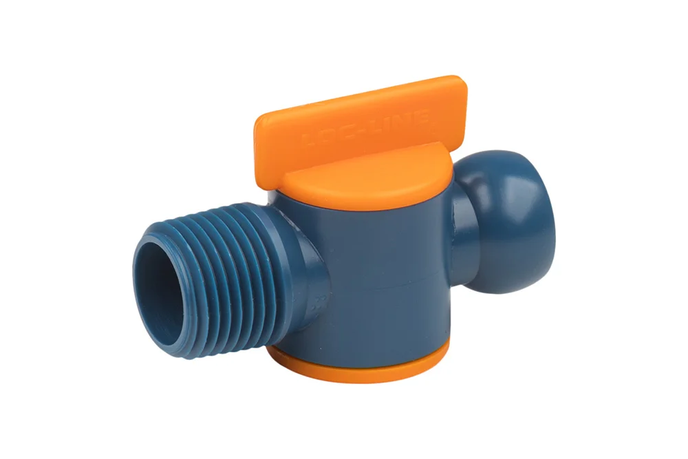 Valvola per liquido refrigerante con filettatura NPT GZ, sistema 1/2", LOC-LINE®