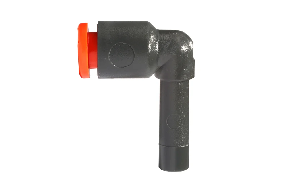 Connettore a spina angolare a 90° con bocchettone, tipo R46