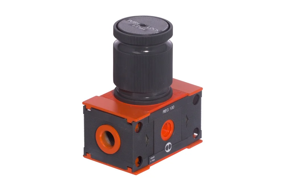 Riduttori di pressione serie REG per aria compressa, con piastre terminali, serie SKILLAIR®