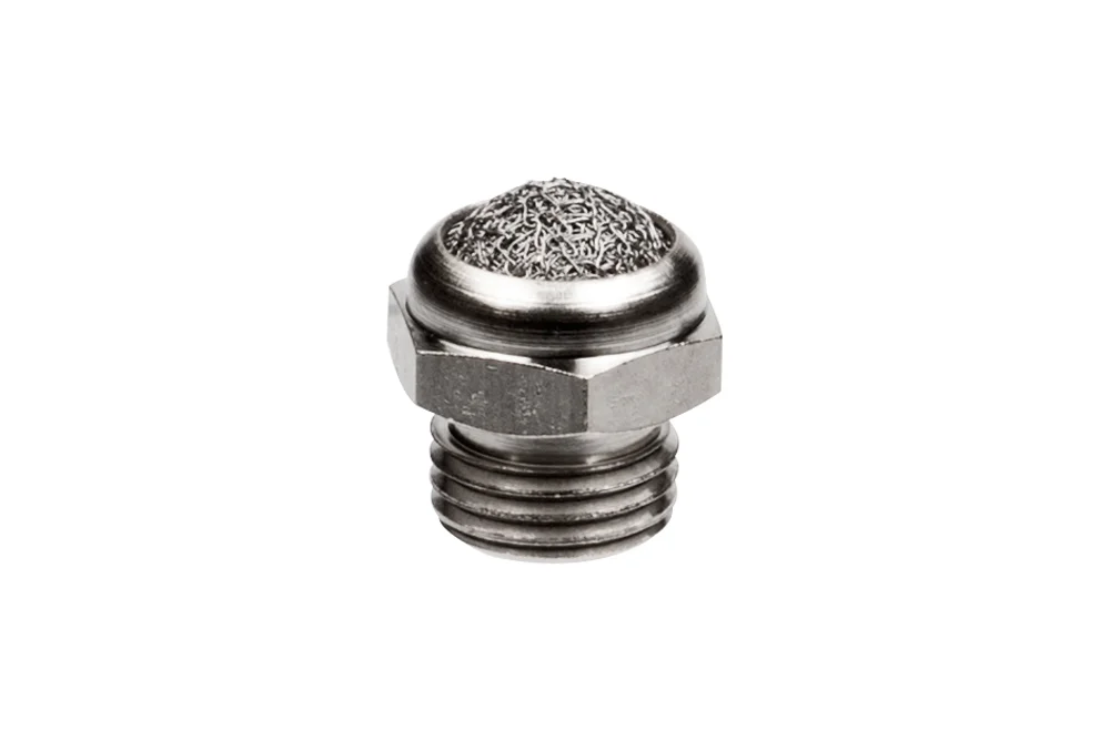 Silencer MWSFE con filetto esterno, ottone