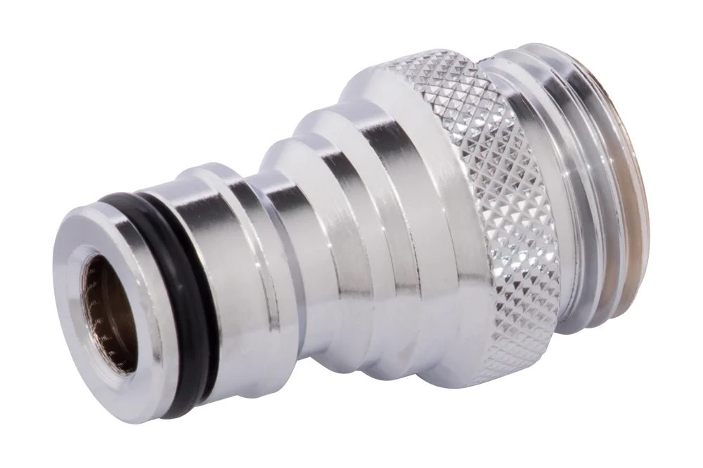 Innesto rapido NiTO CLICK 1/2" per acqua con filettatura esterna (GZ), ottone
