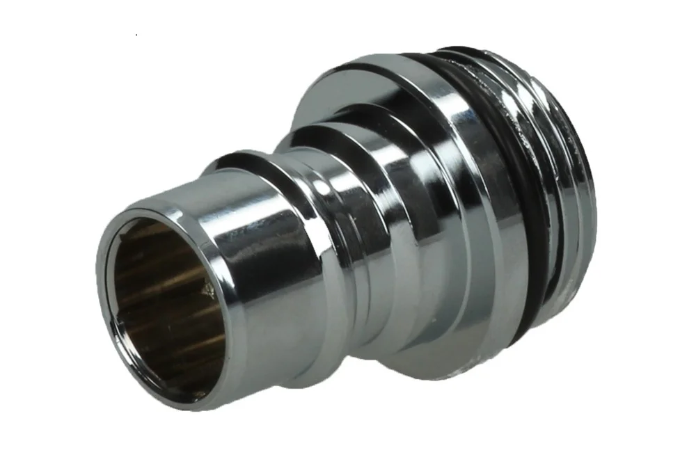 Spina rapida NiTO SC per acqua calda con filetto maschio, ottone.