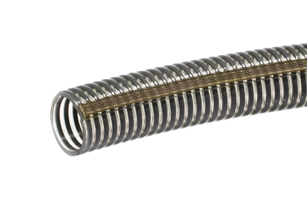 Tubo alimentare in PVC rinforzato con spirale rigida in PVC HELIFLEX NON TOXIC AS
