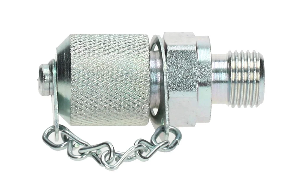 Connessione di misura 5/8’ BSF con cappuccio metallico e filetto maschio