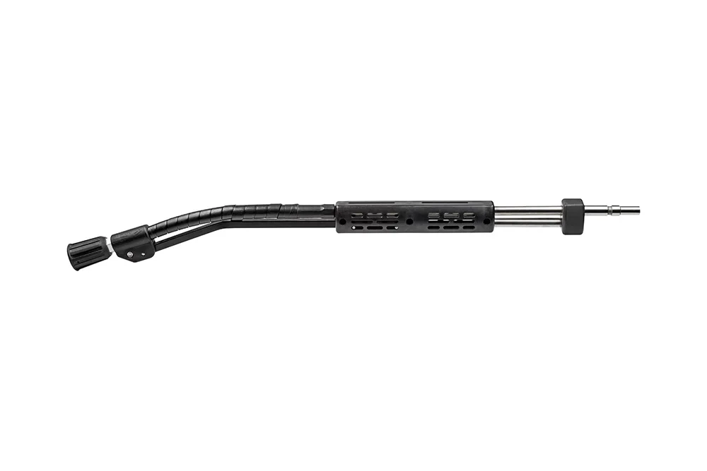 Lancia pieghevole per idropulitrice, ingresso GZ M22x1.5, acciaio inox, tipo ST-85.