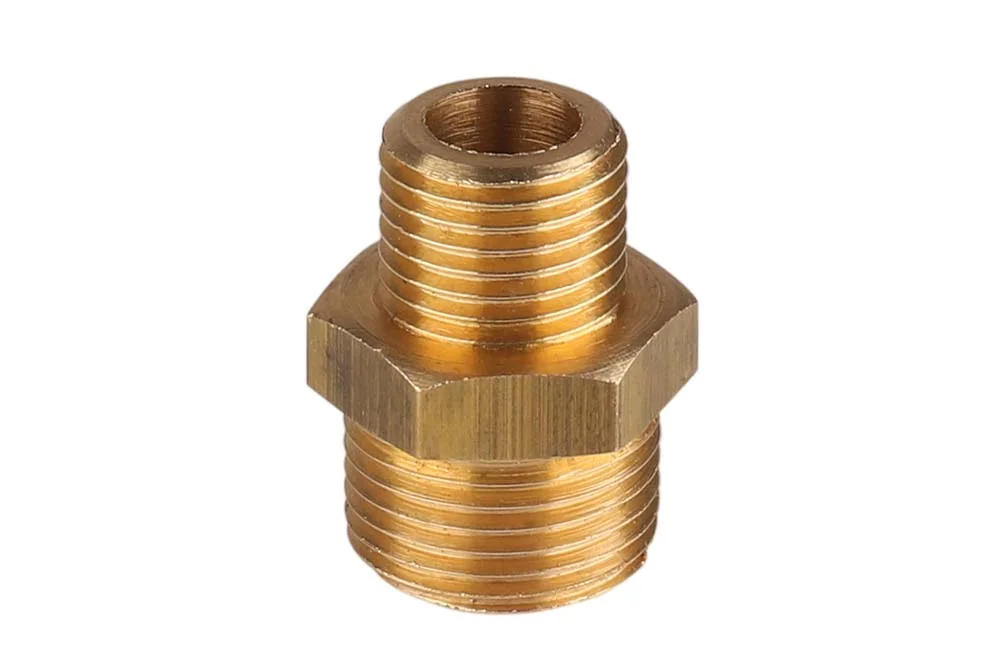 Nipplo ridotto con filettatura esterna BSP, ottone, tipo 3430