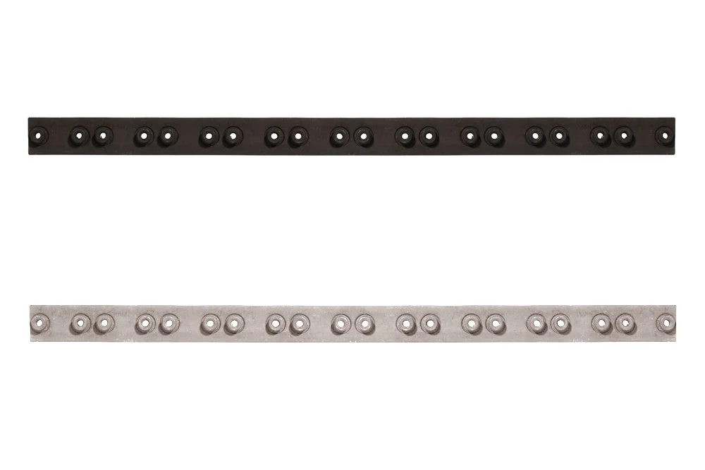 Piastra inferiore multipla per fascetta standard DIN 3015