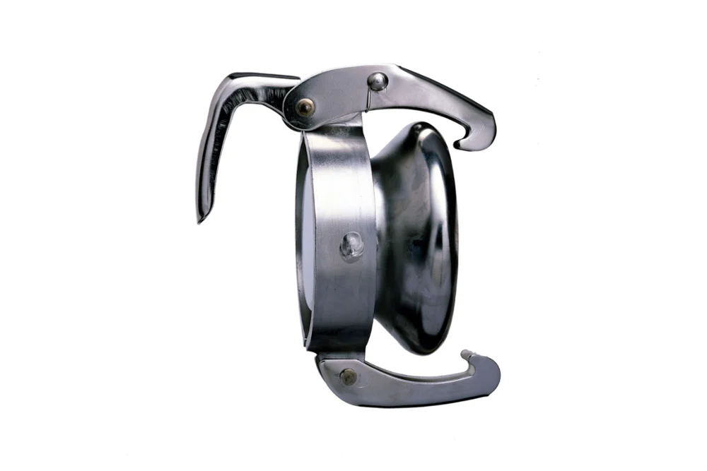 Tappo di chiusura per raccordo a leva LAUX 42, acciaio al carbonio, KXM