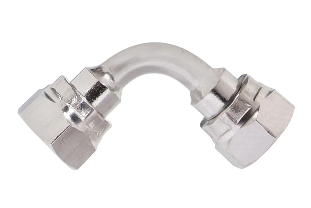 Adattatore 90° con GW BSP, acciaio inox, tipo A115