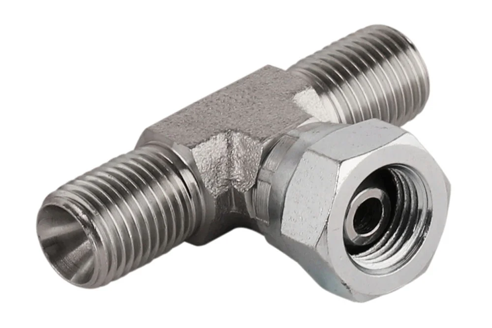 Adattatore - raccordo a T "T" con GW BSP/2 x GZ BSP, acciaio inox, tipo A127