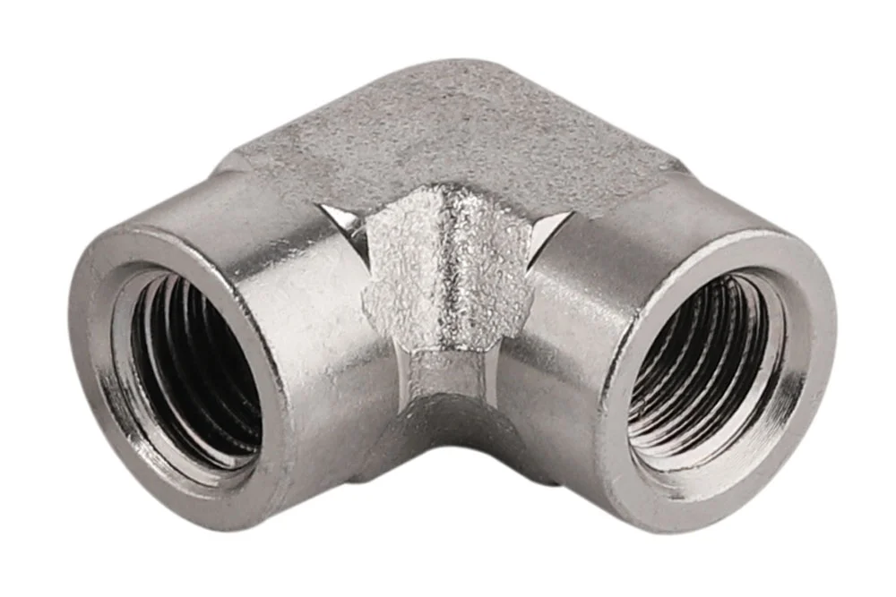Adattatore 90° con GW NPT, acciaio inox, tipo A306