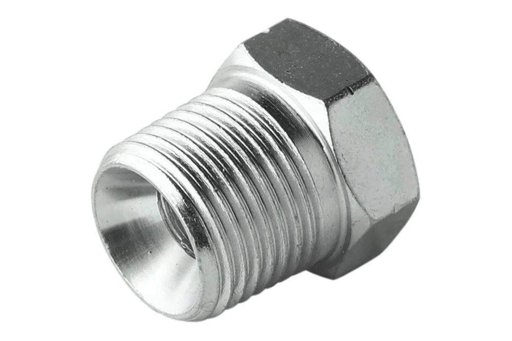 Adattatore - tappo con GZ NPT, acciaio al carbonio, tipo A313