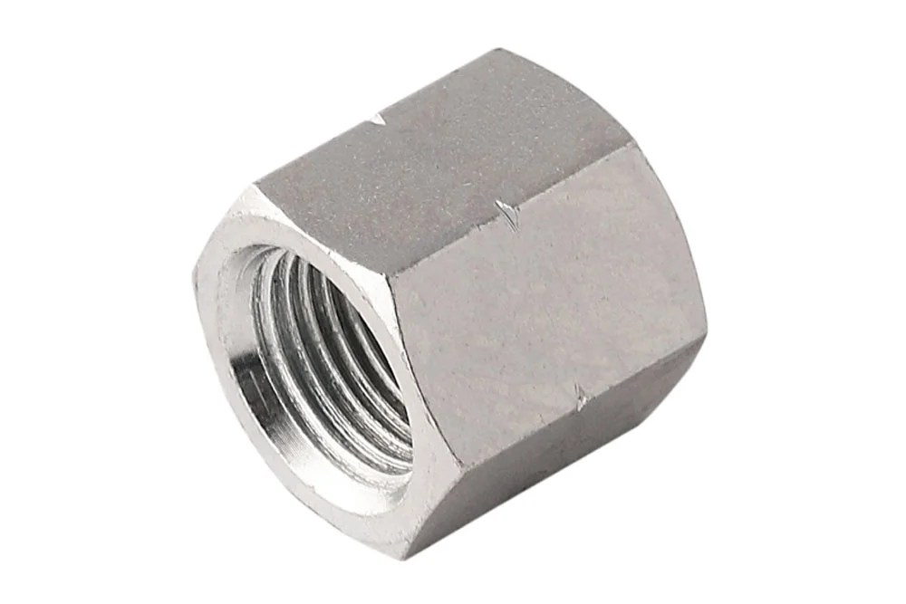 Adattatore - tappo con filettatura interna NPT, acciaio inox, tipo A314