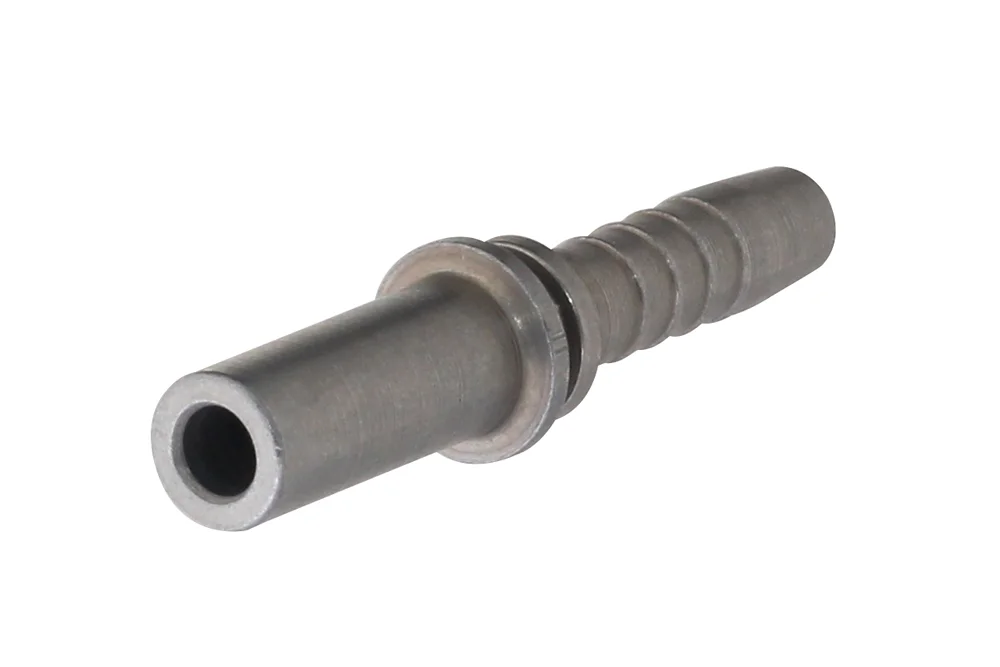 Raccordo terminale per tubo metrico BEL, tipo ZMR111, serie leggera, acciaio al carbonio, zinco-nichel