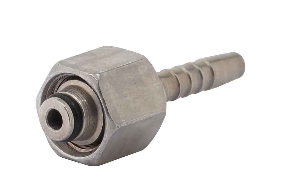 Raccordo idraulico DKOS, tipo ZMW122, serie pesante, acciaio al carbonio, zinco-nichel