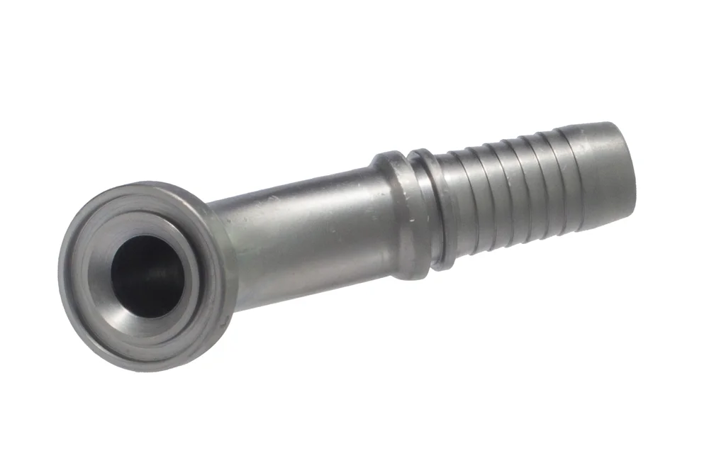 Attacco flangiato SAE 3000 45°, tipo ZSK311, serie leggera, acciaio al carbonio, zincato-nichel