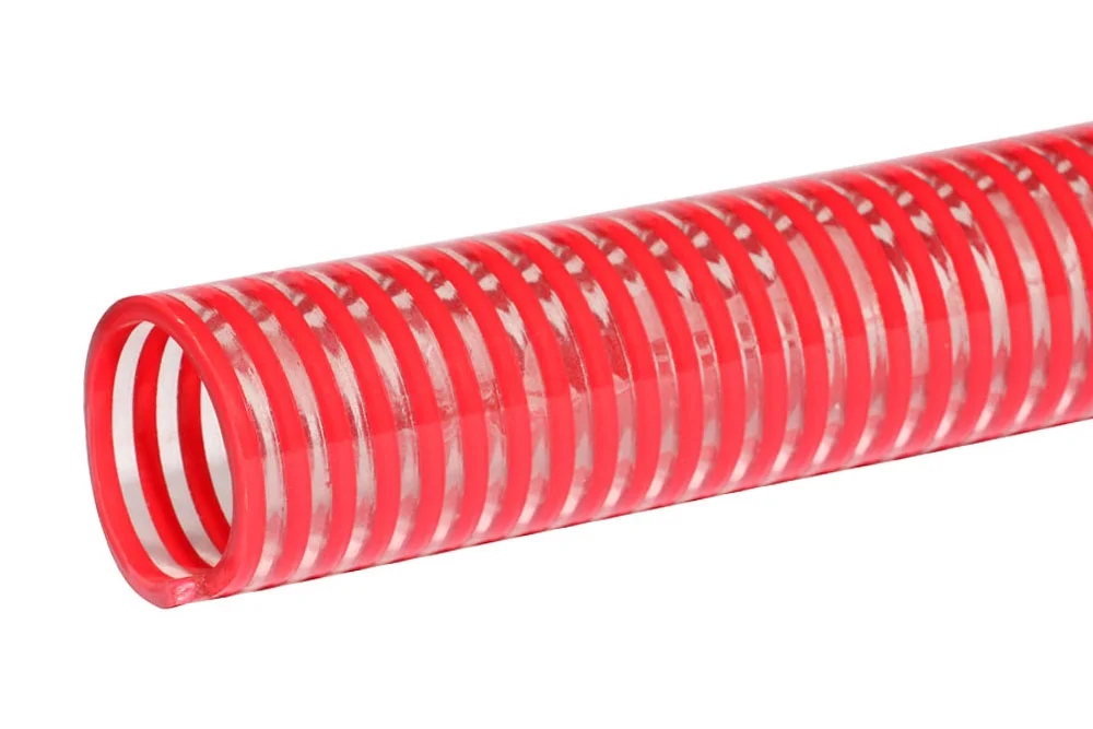 Tubo alimentare in PVC rinforzato con spirale rigida in PVC per l’industria vinicola SPIRABEL® RS